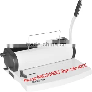 NanBo T598 Lower Price Factory Wire-o Binding Machine, Wire o Binding Machine thumbnail-4