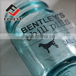 Cosmetics Clear Epoxy Resin Sticker, Adhesive Sticker, Paper Rolled Label. thumbnail-6