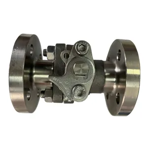 Titanium Alloy Flange Ball Valve TA1Q41H Soft and Hard Seal Strong Corrosion Resistant Acid Chlorine TA2 Hastelloy Valve thumbnail-5