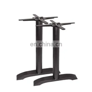 Machining and Welding Black Cast Iron Bar Table Base and Leg thumbnail-4