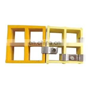 FRP Moulded Fibreglass Reinforced Plastic Mesh Grating thumbnail-1