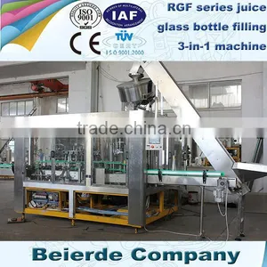 5000 Bottles per Hour Glass Bottle Fruit Juice Production Line thumbnail-1