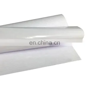 340g Flex Banner Hot Lamination Frontlit Glossy/Matt 300*500D 18*12 High Quality for Printing thumbnail-1