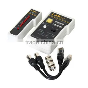 Multi Network Ethernet Cable Tester Tool LAN 10Base BNC RG45 RJ11 Coax Signal RG thumbnail-1