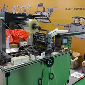 Automatic Overwrapping Machine With Cream Perfume and Comestic Box thumbnail-2