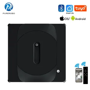 PUREROBO W-S8 Window Cleaning Robot Bluetooth And Remote Control Smart Glass Cleaning Machine UPS System One Touch Cleaning Easy To Use thumbnail-1