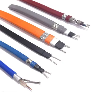 120v Electric Heating Cable Snow Ice Melting Anti-explosion Self-regulating Twin Core Heating Cable for Outdoor thumbnail-1
