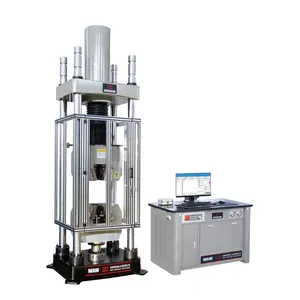 Hydraulic Compression Testing Electro-hydraulic Servo Universal Testing Machine Hydraulic Universal Metal Tensile Test Machine thumbnail-3