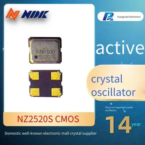 Low Phase Noise and Vibration-resistant Nz2520sha 32.768khz Ndk Active Crystal Oscillator for Vehicle Osc Crystal thumbnail-1