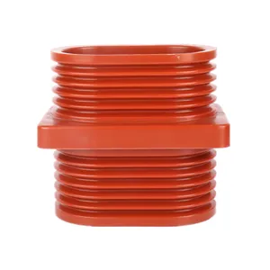 High Voltage Epoxy Resin Ceramic Busbar Support Clamp Insulator for 10kV-35kV Power Systems thumbnail-1