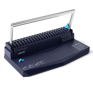 Premium 8 Sheets 21 19 Hole Comb Binding Machine Document Binding Machine Note Book Binding Machine (CB8) thumbnail-3