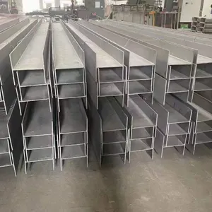 304 Custom Fabricated SS I Beam Welded Plate Girder 200-1000mm Height OEM Fabrication thumbnail-5