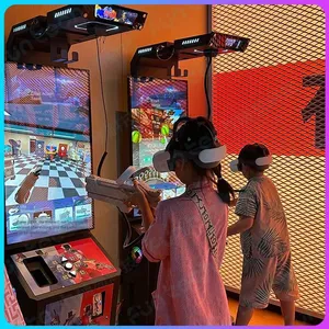 Immersive Shooting Simulation vr Game Machine With Somatosensory for Scenic Area Shopping Malls, an All - in - One Box Gunfight Entertainment Device for Arcades thumbnail-2