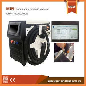 New Handheld Laser Welding Machine Air Cooling, Portable Fiber Laser Welder for Metal Steel Aluminum Stainless Steel thumbnail-2