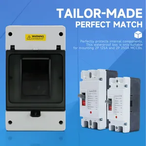 VaneAims IP65 Waterproof Box for 2P 125A/250A Circuit Breaker Outdoor Protection thumbnail-1