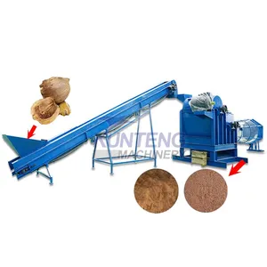 Thailand Coconut Husk Palm Shell Susan Sisal Kenaf Hemp Fiber Extracting Crusher Machine EPC thumbnail-1
