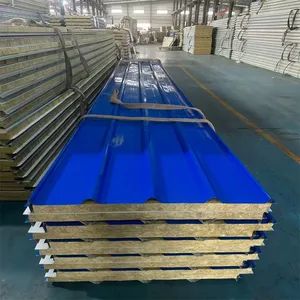 PIR Fireproof Polyurethane Sandwich Panel For Prefabricated Villa thumbnail-2