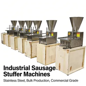 MO-Qdmech Factory Direct Stainless Steel Sausage Filling Machine RL156 Commercial Sausage Stuffer Meat Filler Customizable thumbnail-2