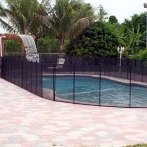 Saltwater-Resistant PVC Coated Woven Mesh – Textilene for Swimming Pool Fencing, Corrosion-Proof for Coastal and Saltwater Pools thumbnail-3