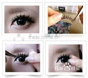 Wholesale Luxury 3D Mink Fur Strip Eyelash,volume Strip Lashes thumbnail-2