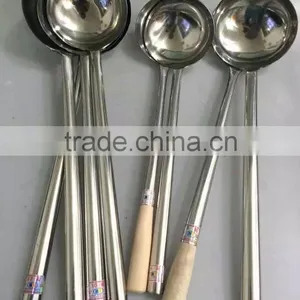 Stainless Steel Cooking Ladle With Long Handle thumbnail-2
