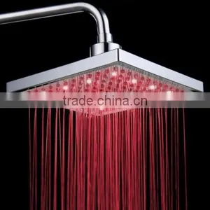 LED Overhead Rain Shower, LED Light Shower Head, Rain Shower Head Ceiling thumbnail-3