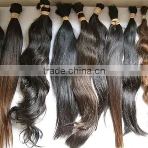 Wholesale Price Good Quality Brazilian Remy Virgin Human Hair Bulk thumbnail-1