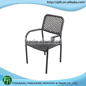 Best Quality New Design Rattan Wicker Chair Metal Frame thumbnail-1