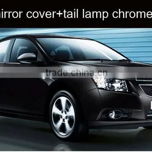 Chevrolet CruzeSide Mirror Cover+tail Lamp Chrome Molding GM thumbnail-1