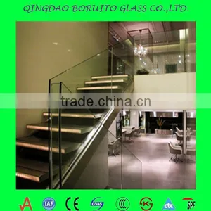China Manufacturer 6.18mm Laminated Building Glass for Stairs thumbnail-1