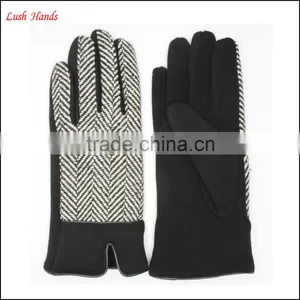 Ladies High-quality Woolen Gloves With Polyester thumbnail-6