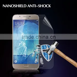 New Arrival Strong Packing Anti-shock Nanoshield Clear Screen Protector for Samsung A8 Screen Protector thumbnail-1