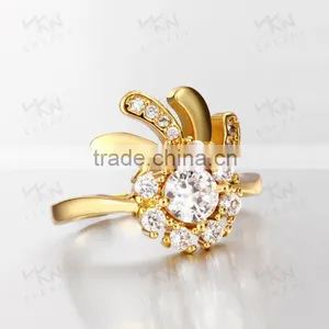 2015 New Latest Dubai Gold Ring Designs for Girls thumbnail-6