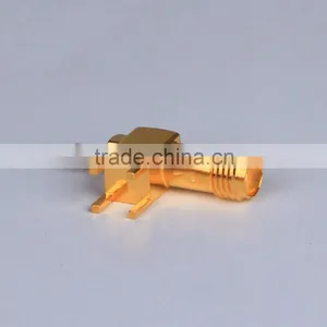 SMA Female(90*) Coaxial Connector for PCB thumbnail-3