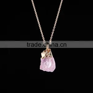 Latest Design Druzy Necklace Drusy Pendant Charm Necklace Agate Connector Pendant Necklace Gold Jewelry SMJ0123 thumbnail-5