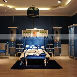 Popular Kids Furniture Children Bedroom Set New Design With Exquisite Form Quality Choice thumbnail-2