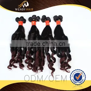 OEM Manufacture SPRIAL CURL 100% Virgin Peruvian Human Hair thumbnail-1