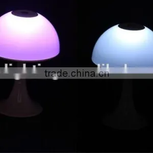 JK-862 2016 Rechargeable New Product LED Decoration Glowing Mushroom Shape Table Desk Lamp With Color Changing thumbnail-2