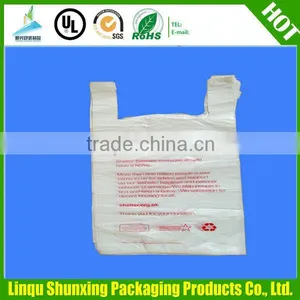 Charity Bag for Sale / HDPE Printed Plastic Bags for Donation / Priting Bag thumbnail-3