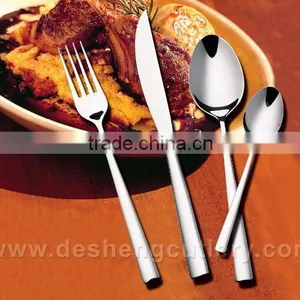 Novelties Goods From China Stainless Steel Fork Spoon Inox Knives Flatware Set thumbnail-1