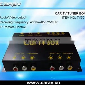 Universal Car tv Tuner Box With 4 Antenna Jack thumbnail-1