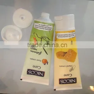 Collapsible Aluminum Tubes Cosmetic for Face Cream thumbnail-2