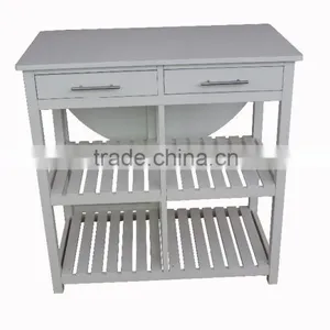 White Foldable Kitchen Table thumbnail-1