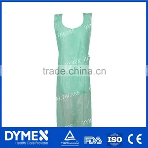 Machine Green Disposable Nonwoven PE Apron thumbnail-1