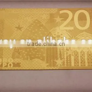 Gold Foil 24k Gold Banknotes Gift and Craft Souvenir Banknotes /collection thumbnail-2