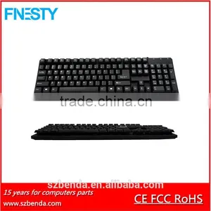 2016 New Hot-selling Layout Multi Language Wired Keyboard KB990 thumbnail-1