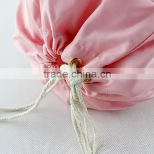 2016 Hot Sale Fine Polyester Round Bottom Drawstring Packing Bags thumbnail-5