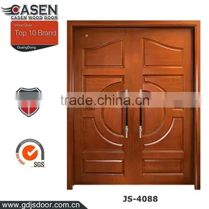 Finished Double Swing Teak Wood Main Door Designs With Teak thumbnail-1