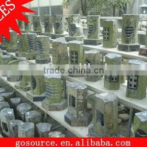 Garden Basalt Natural Stone Lantern thumbnail-1