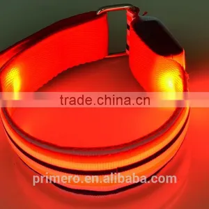 Wholesale FPC LED Flashing Reflective Webbing DIY For Bicycle Riding Sport Bangle thumbnail-4